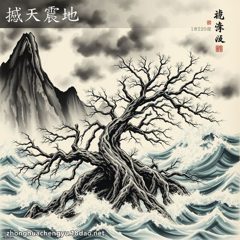 撼天震地 配图