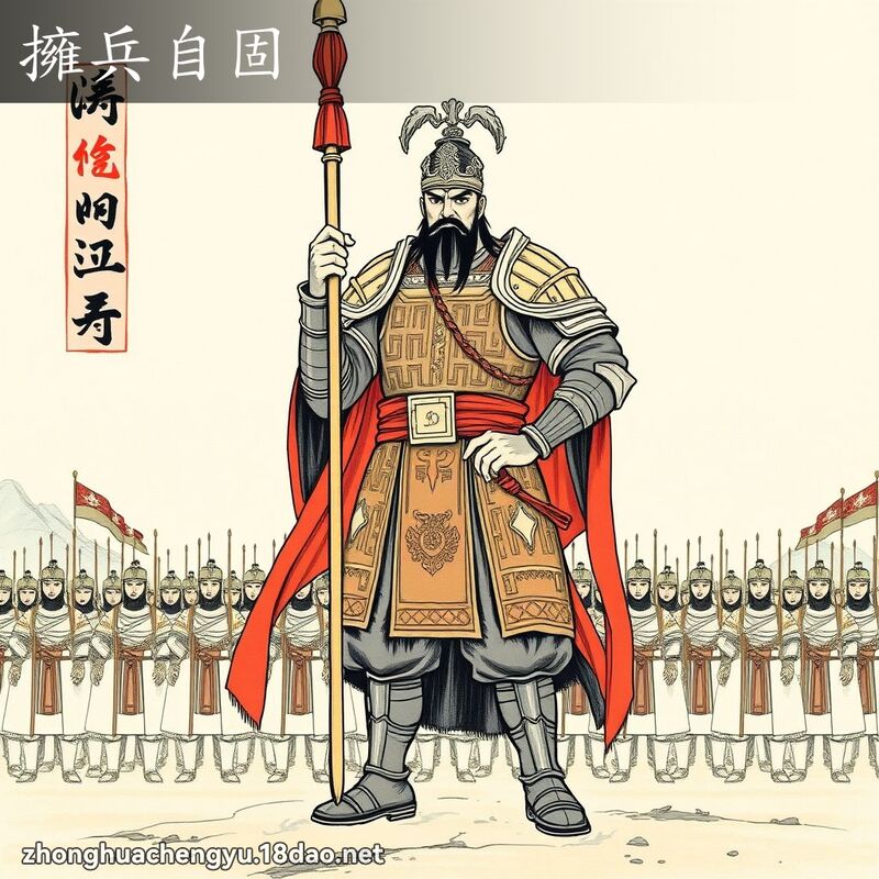 擁兵自固 配图