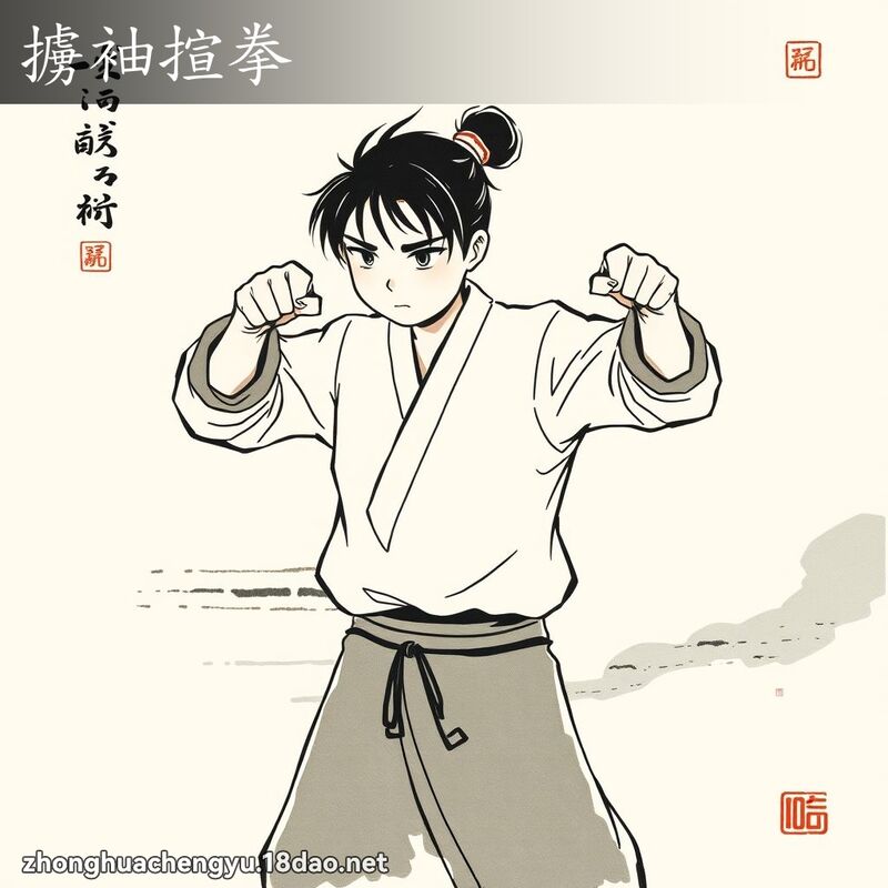 擄袖揎拳 配图