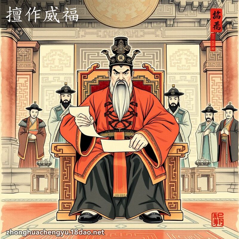擅作威福 配图