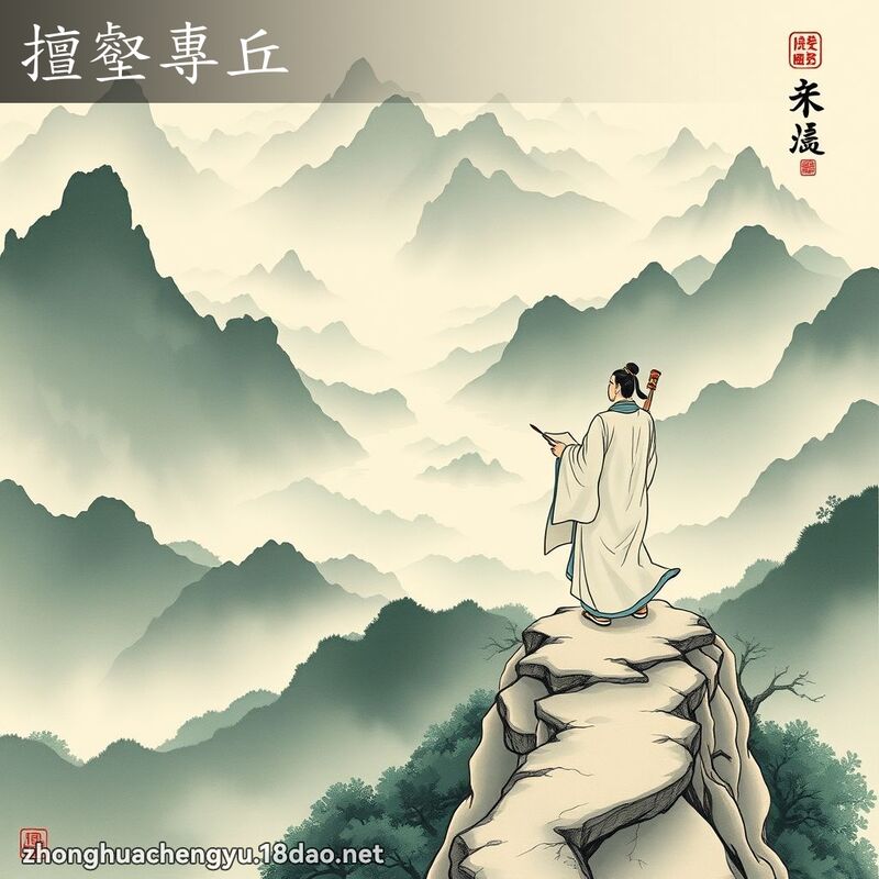 擅壑專丘 配图