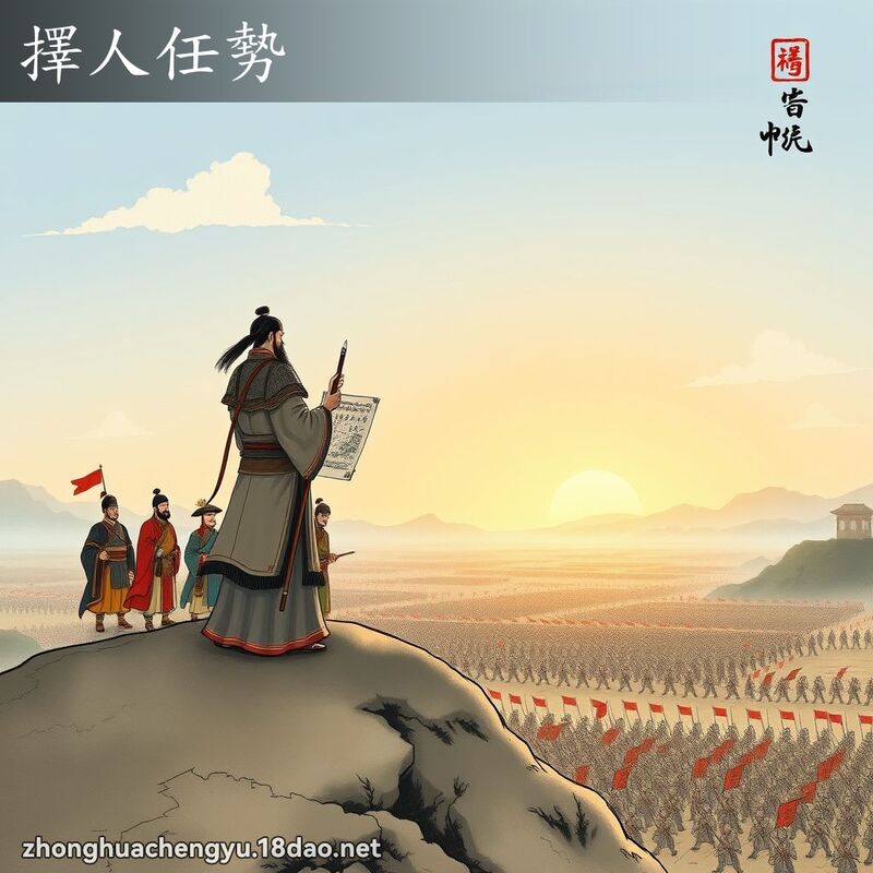 擇人任勢 配图