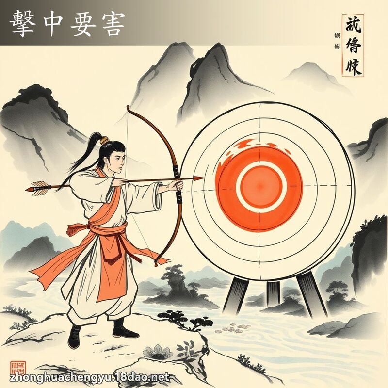 擊中要害 配图