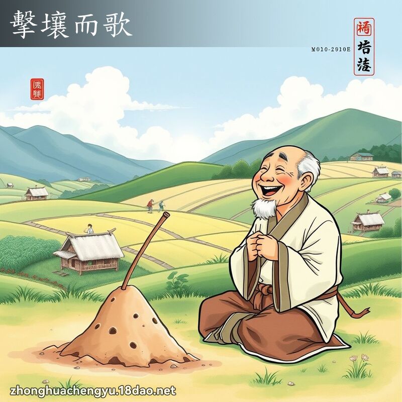 擊壤而歌 配图