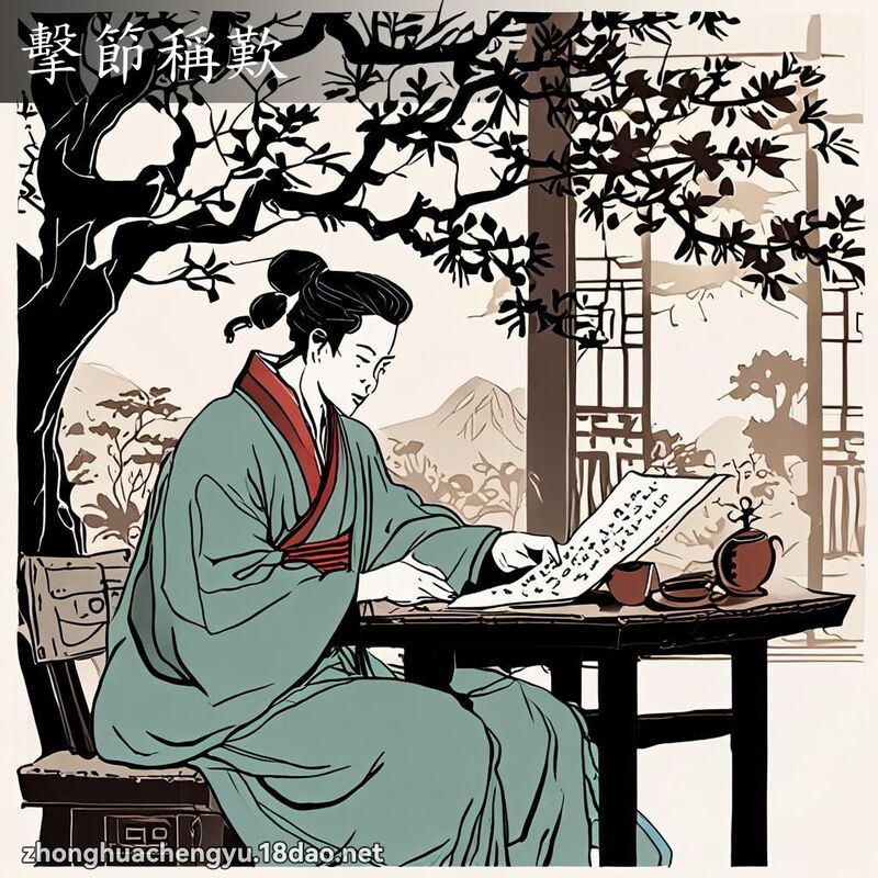 擊節稱歎 配图
