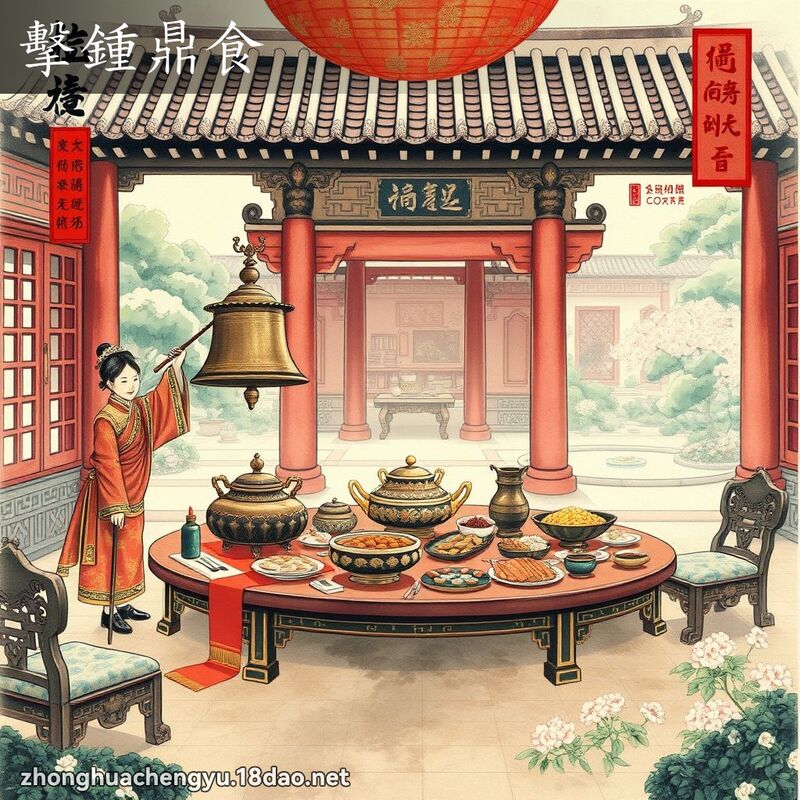 擊鍾鼎食 配图