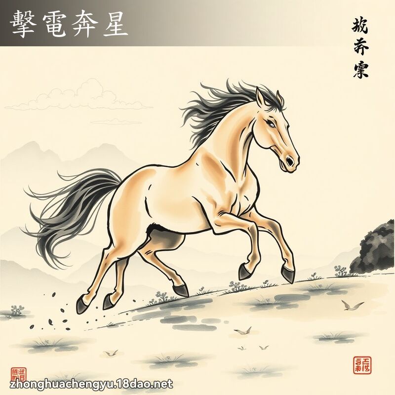 擊電奔星 配图