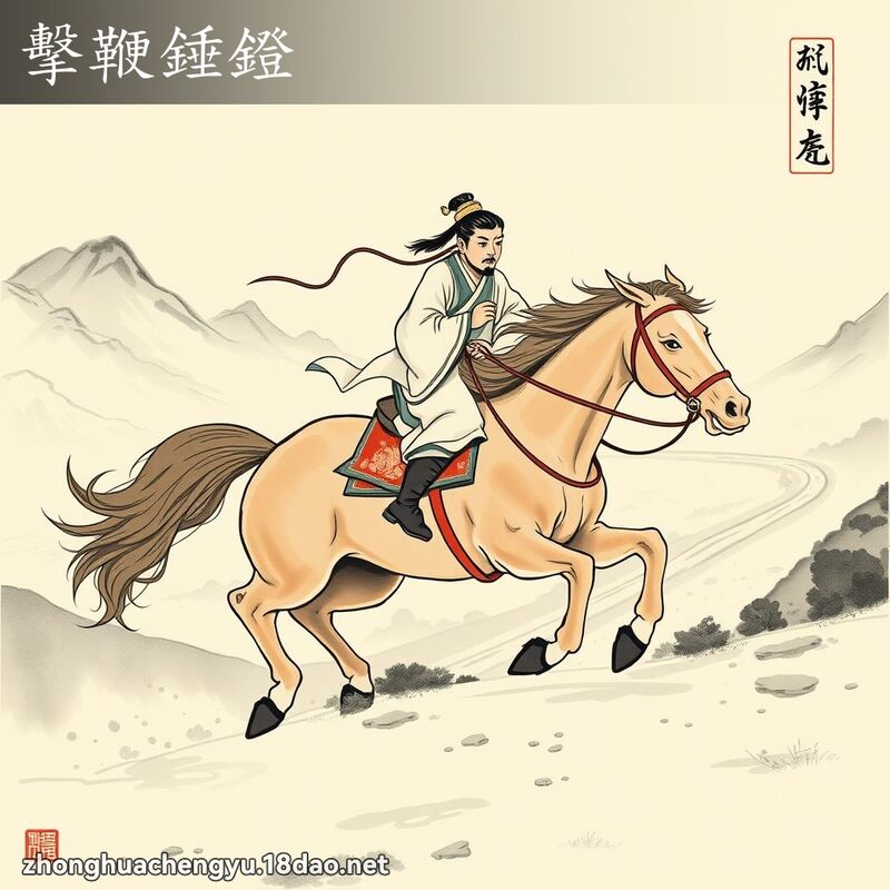 擊鞭錘鐙 配图