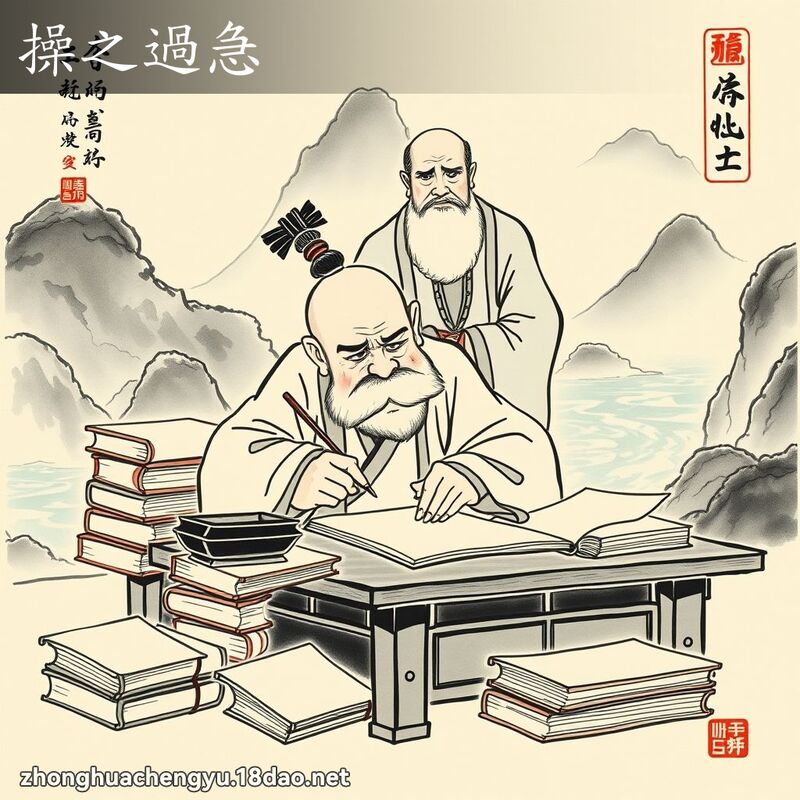 操之過急 配图