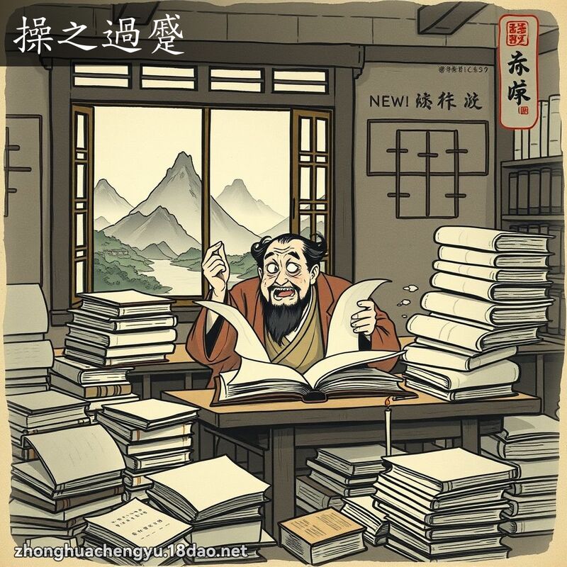 操之過蹙 配图