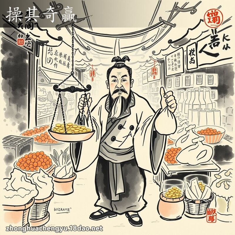 操其奇贏 配图