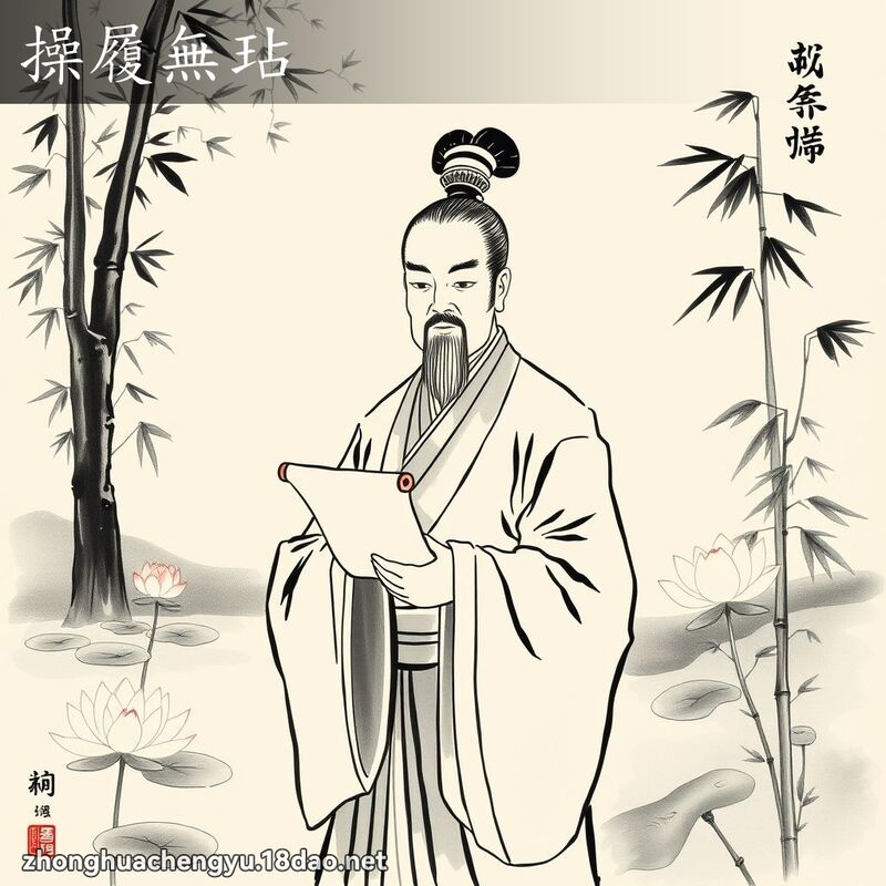 操履無玷 配图
