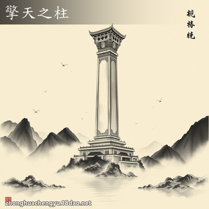 擎天之柱 配图