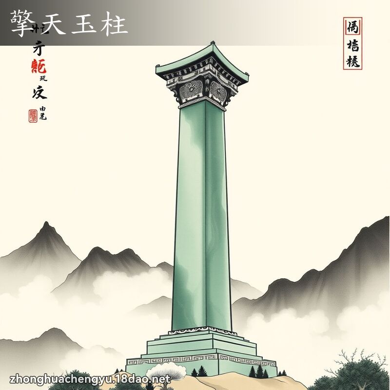 擎天玉柱 配图
