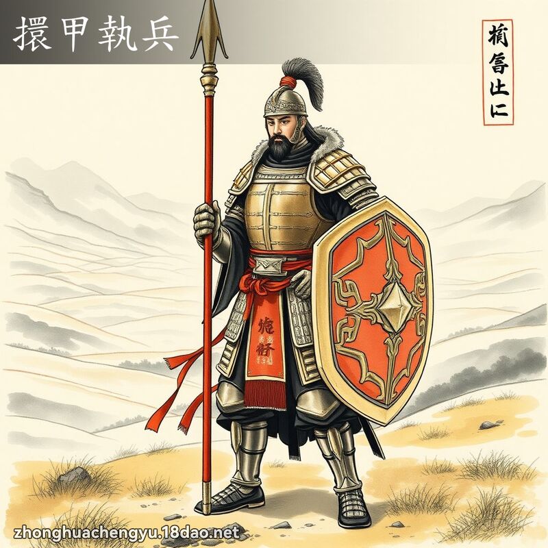 擐甲執兵 配图