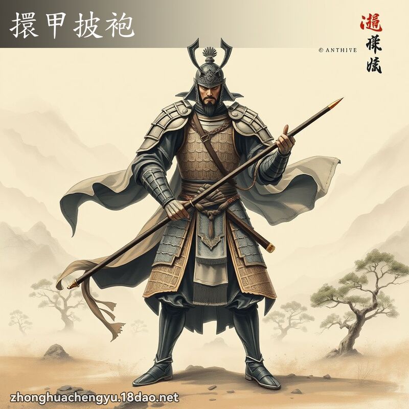 擐甲披袍 配图
