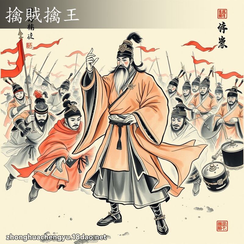 擒賊擒王 配图
