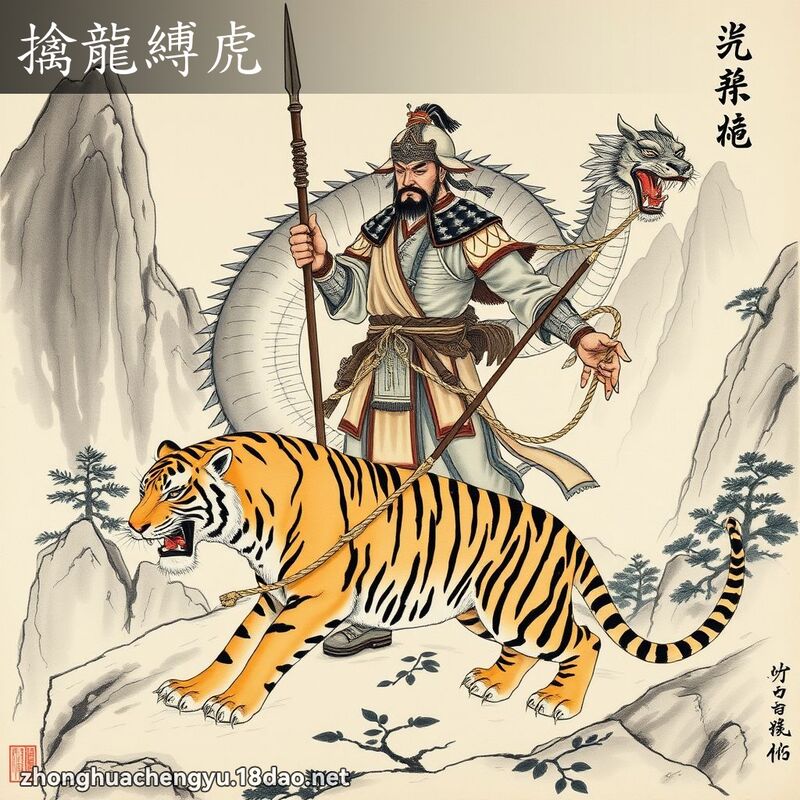 擒龍縛虎 配图