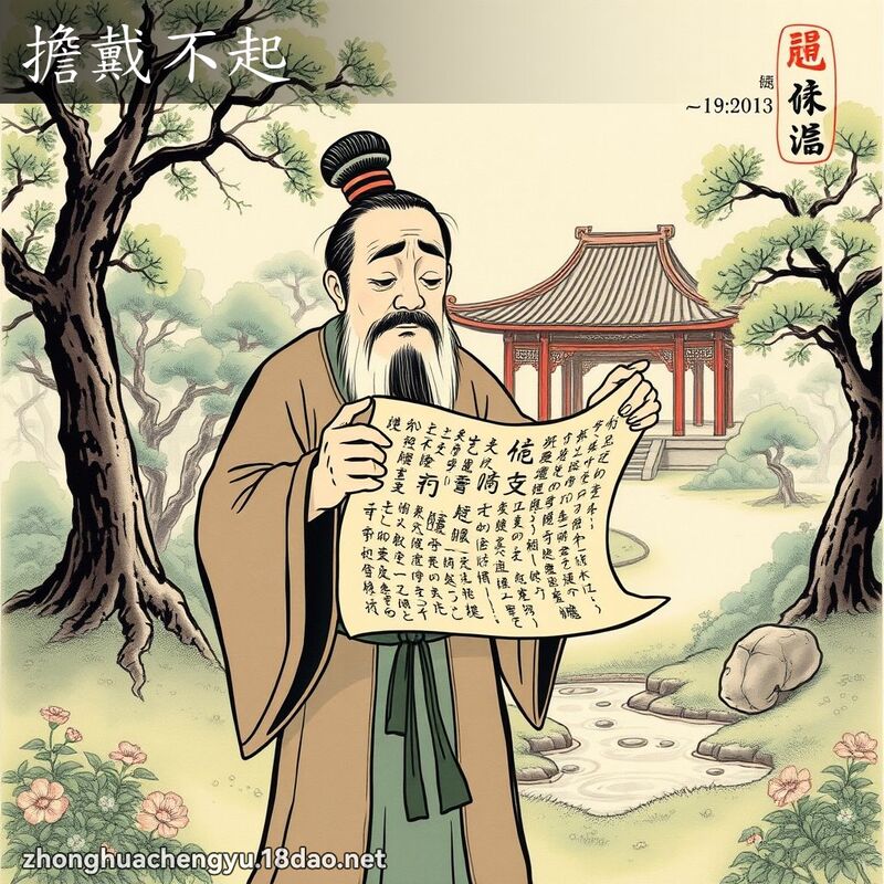 擔戴不起 配图