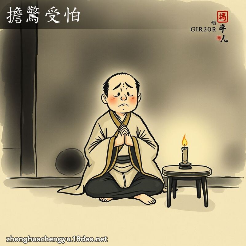 擔驚受怕 配图
