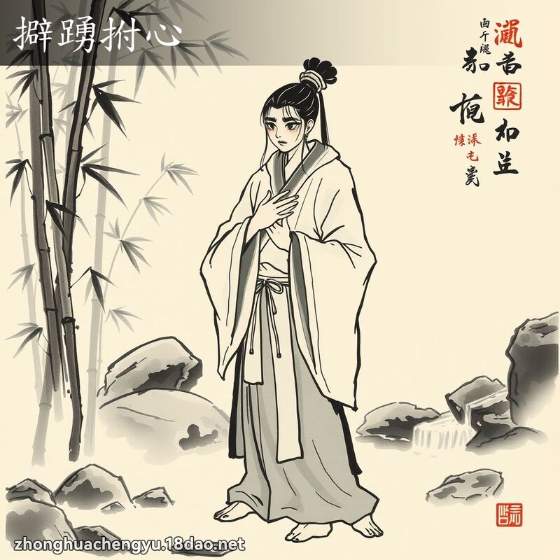 擗踴拊心 配图