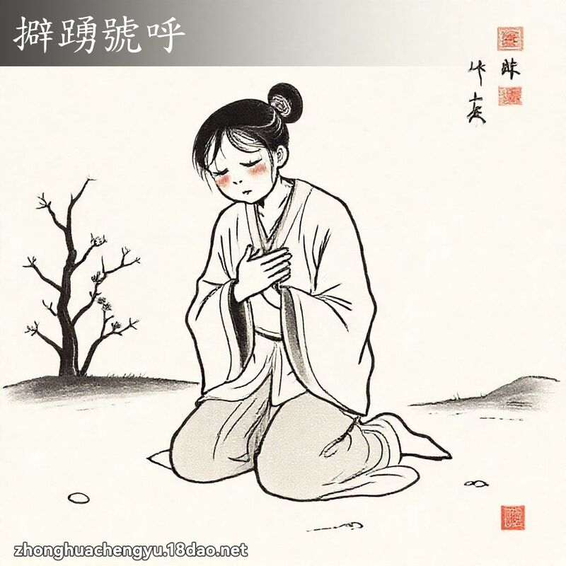 擗踴號呼 配图