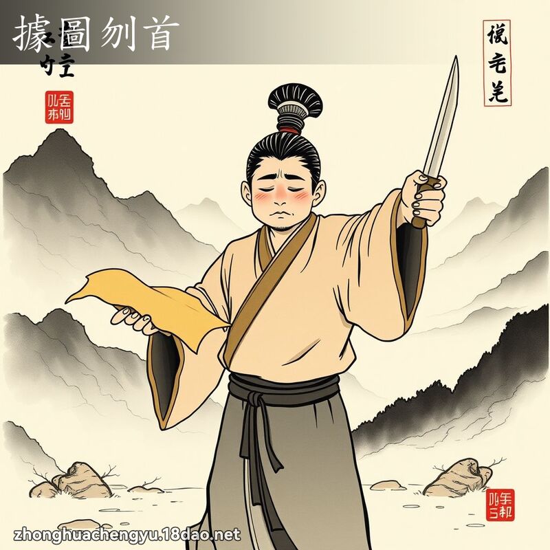 據圖刎首 配图