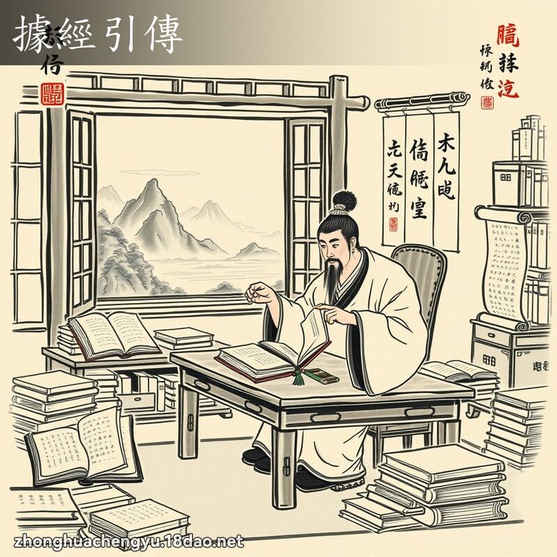 據經引傳 配图