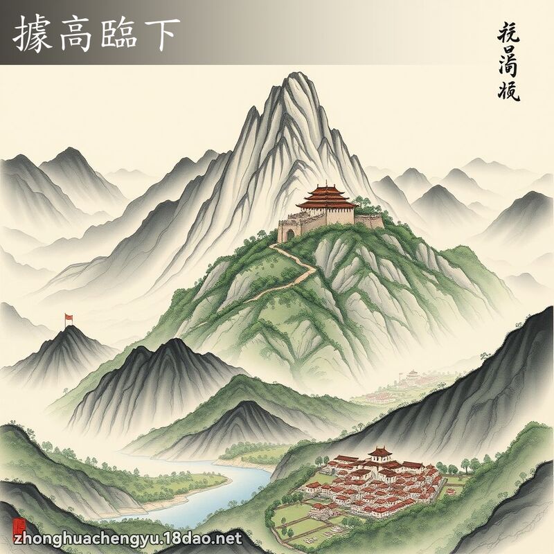 據高臨下 配图