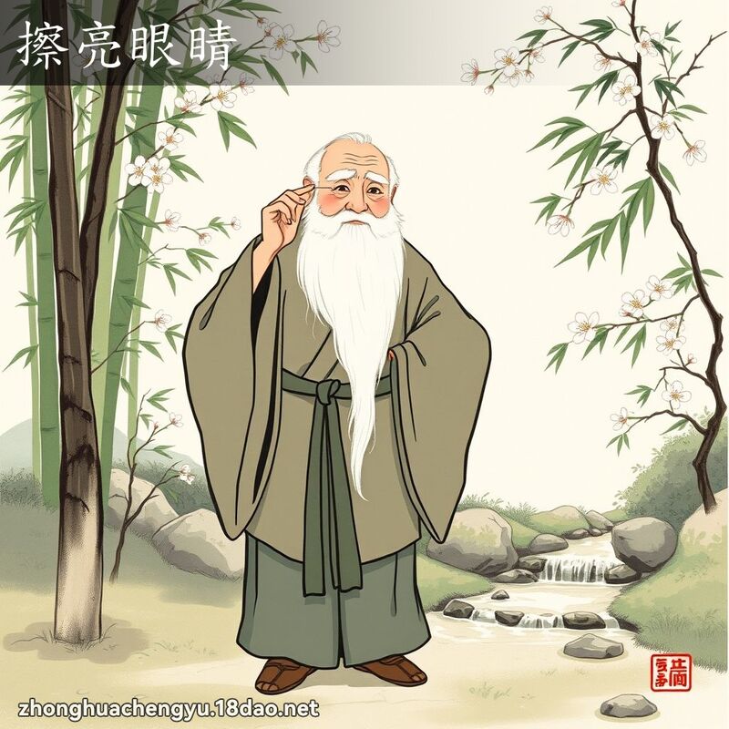 擦亮眼睛 配图