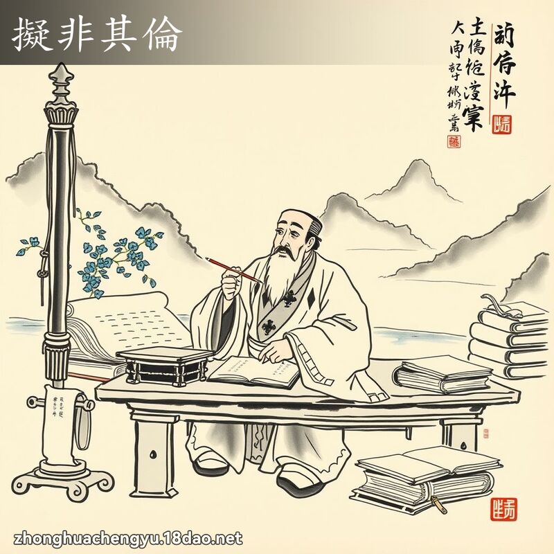 擬非其倫 配图