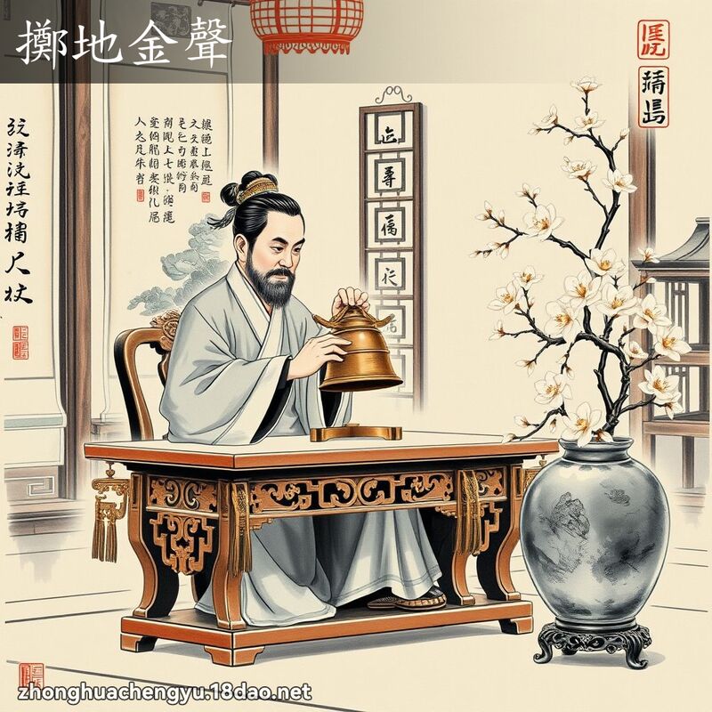 擲地金聲 配图