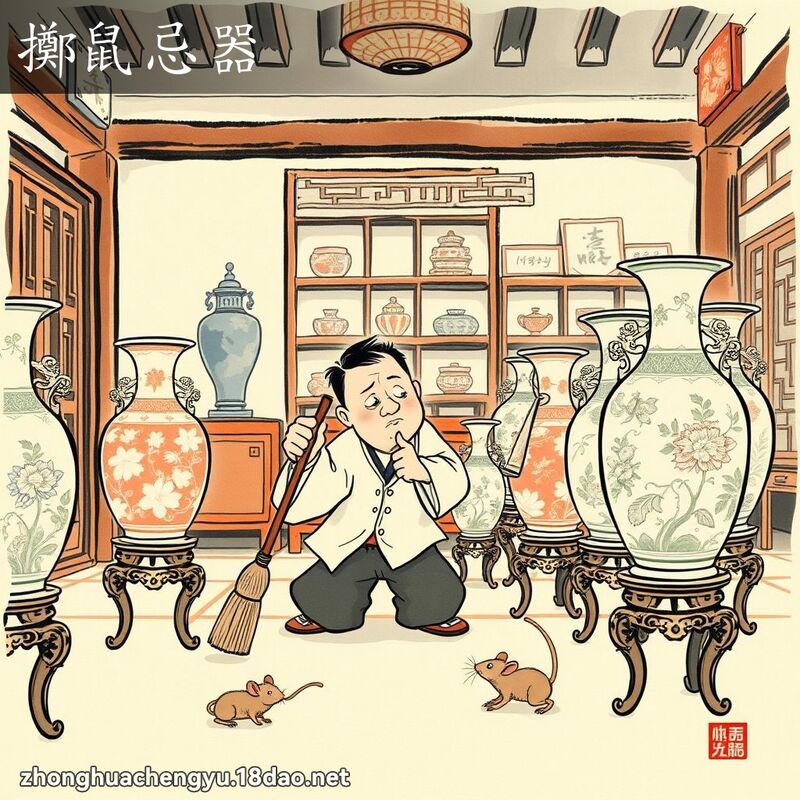 擲鼠忌器 配图
