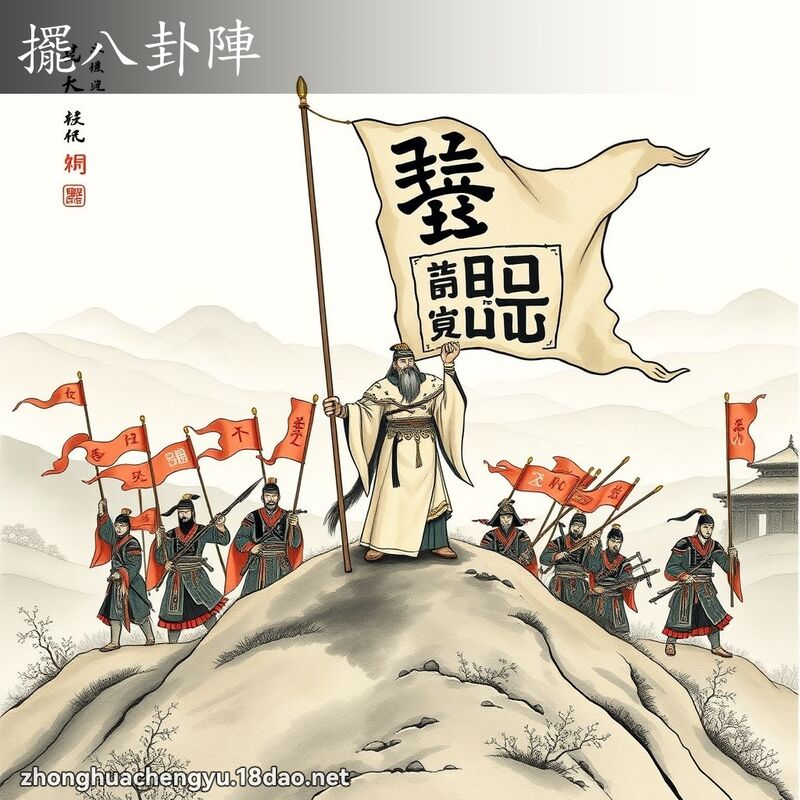 擺八卦陣 配图