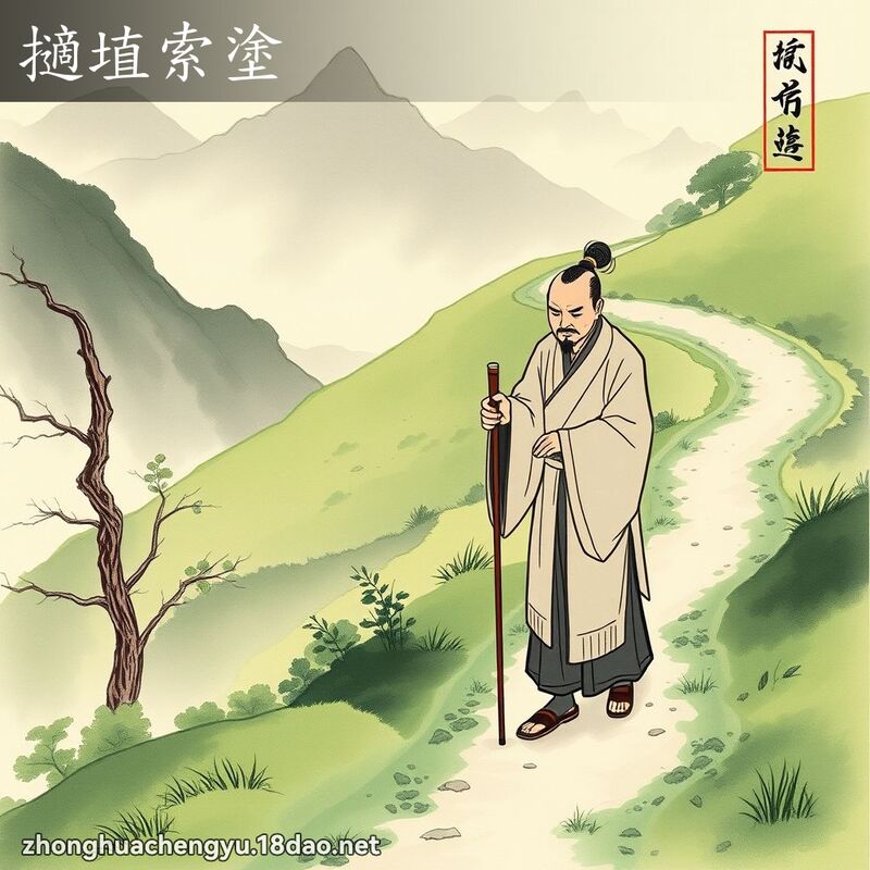 擿埴索塗 配图