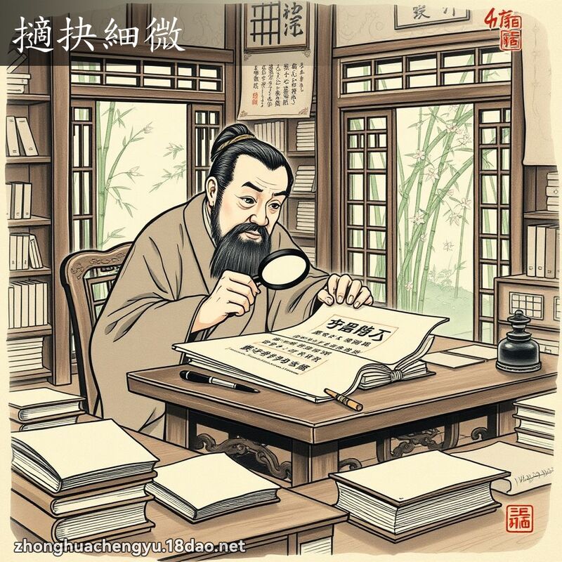 擿抉細微 配图