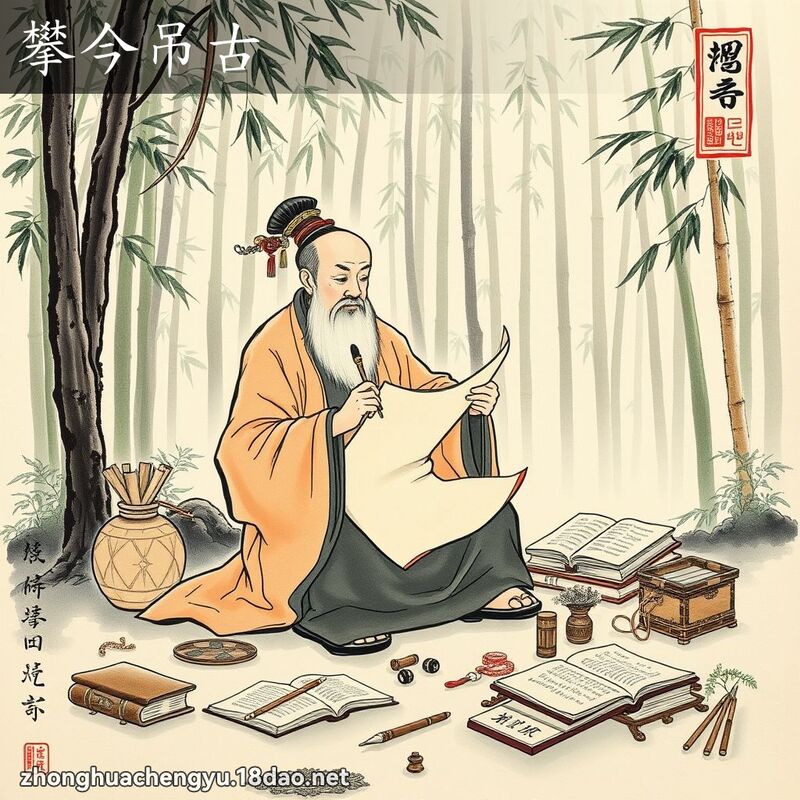 攀今吊古 配图