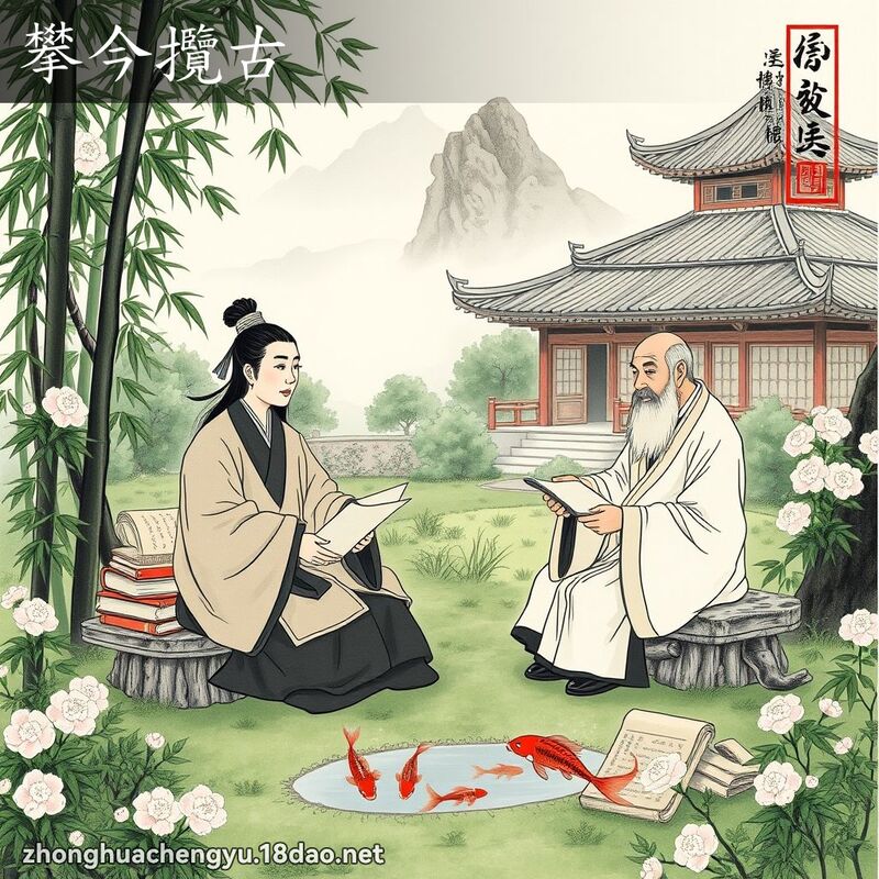 攀今攬古 配图