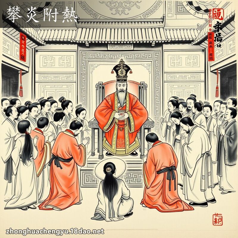 攀炎附熱 配图
