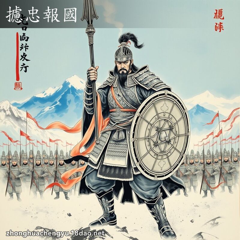 攄忠報國 配图