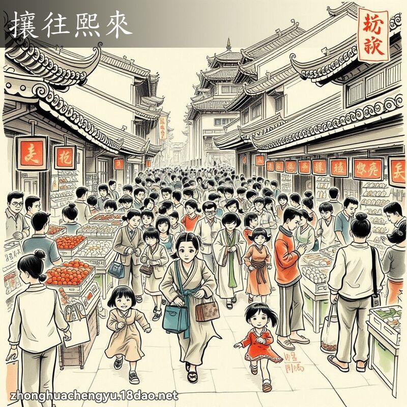 攘往熙來 配图
