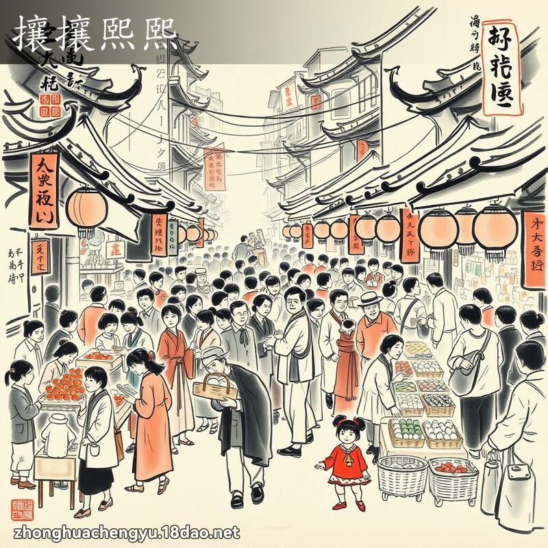 攘攘熙熙 配图