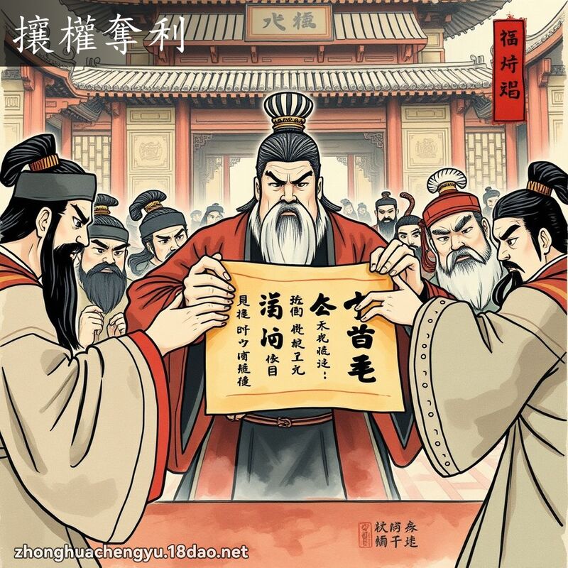 攘權奪利 配图