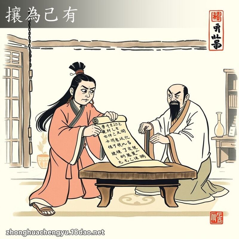攘為己有 配图