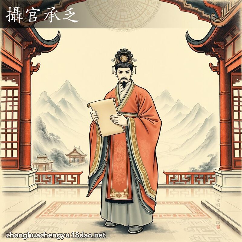 攝官承乏 配图