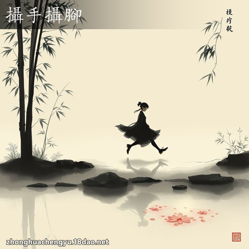 攝手攝腳 配图