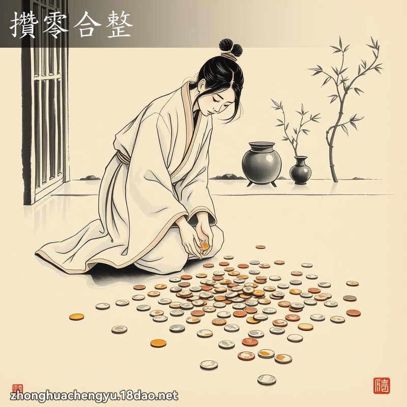 攢零合整 配图