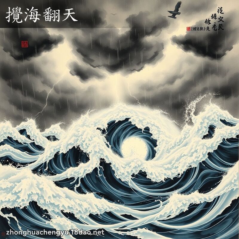 攪海翻天 配图