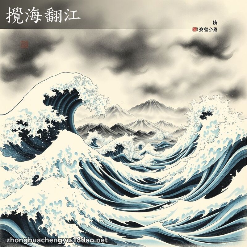 攪海翻江 配图