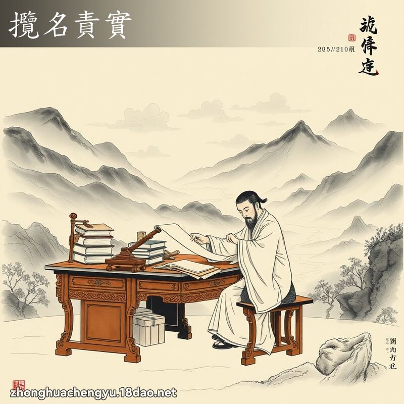 攬名責實 配图